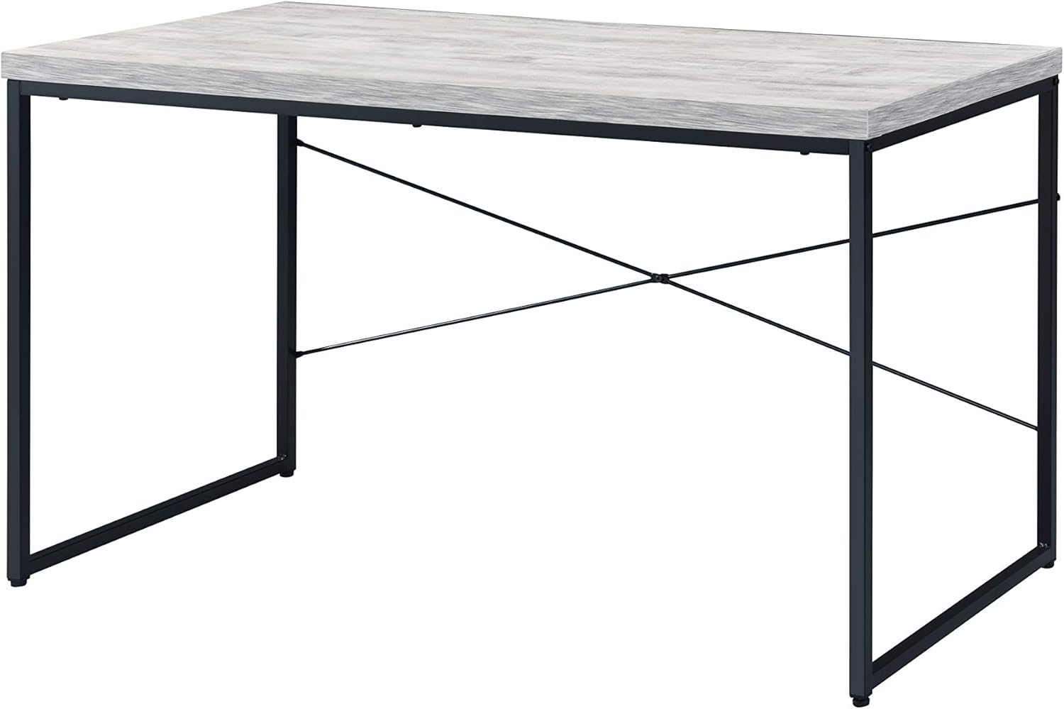 Acme Furniture Jurgen Desk, Oak & Black