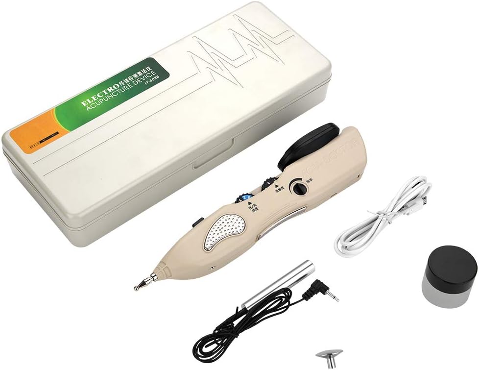 Electronic Acupuncture Pen, Acupuncture Needle-Free Tools Massager for Pain Relief