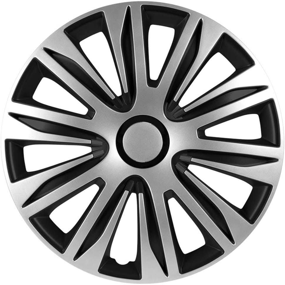 AutoStyle PP 5204 Set Wheel Covers Nardo 14-inch Silver/Black