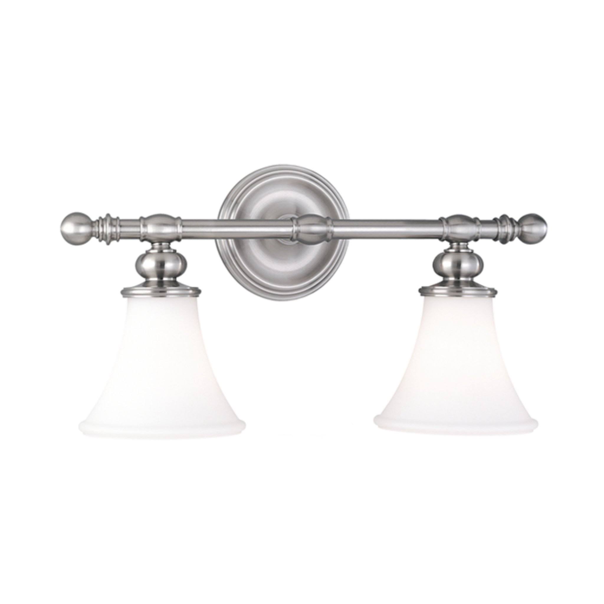 Hudson Valley 4502-SN Weston 2 Light Bath BRACKET, Satin Nickel