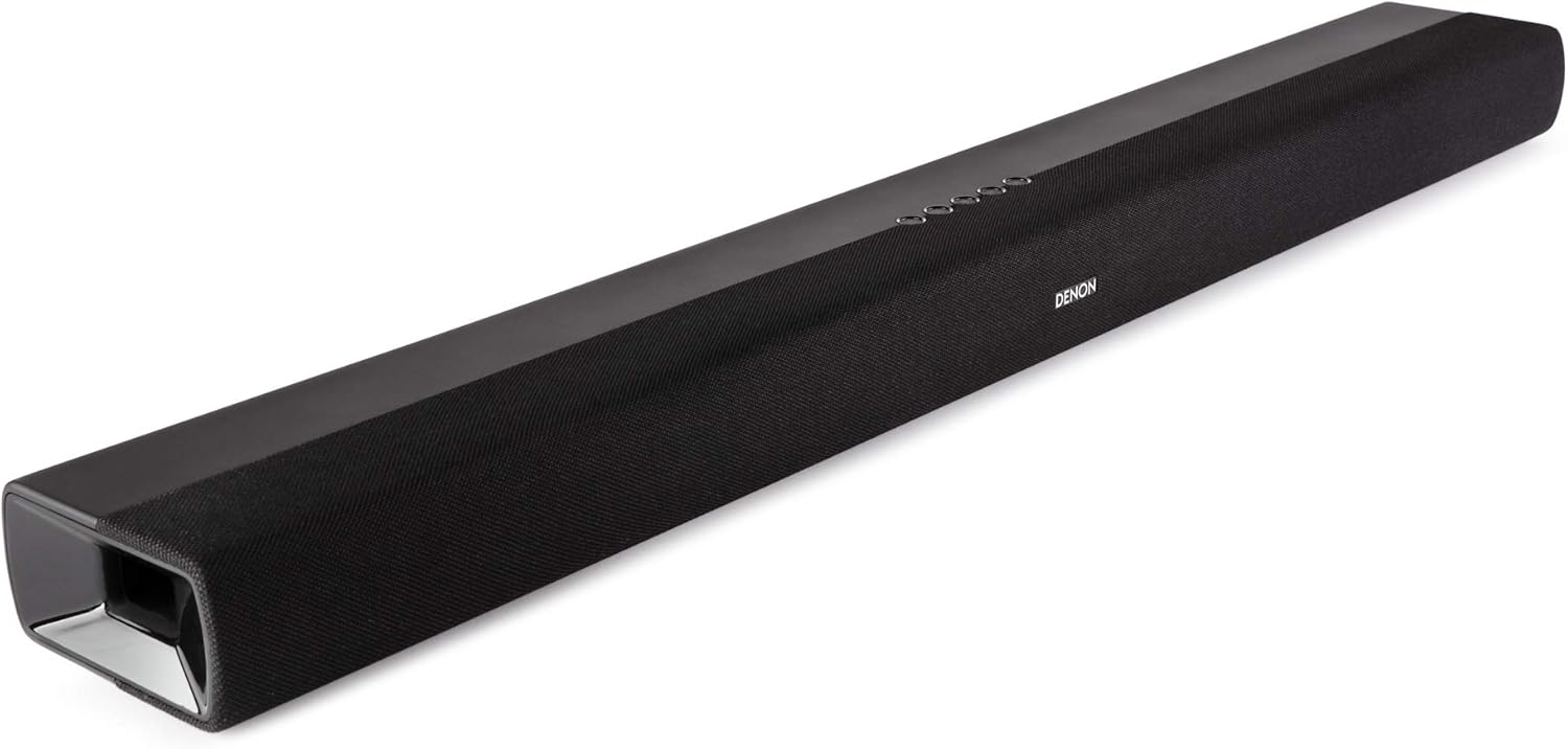 Denon DHT-S316 Home Theater Soundbar System with Wireless Subwoofer | Virtual Surround Sound Technology | Wall-Mountable | Bluetooth Compatibility | Smart & Slim-Profile | Black