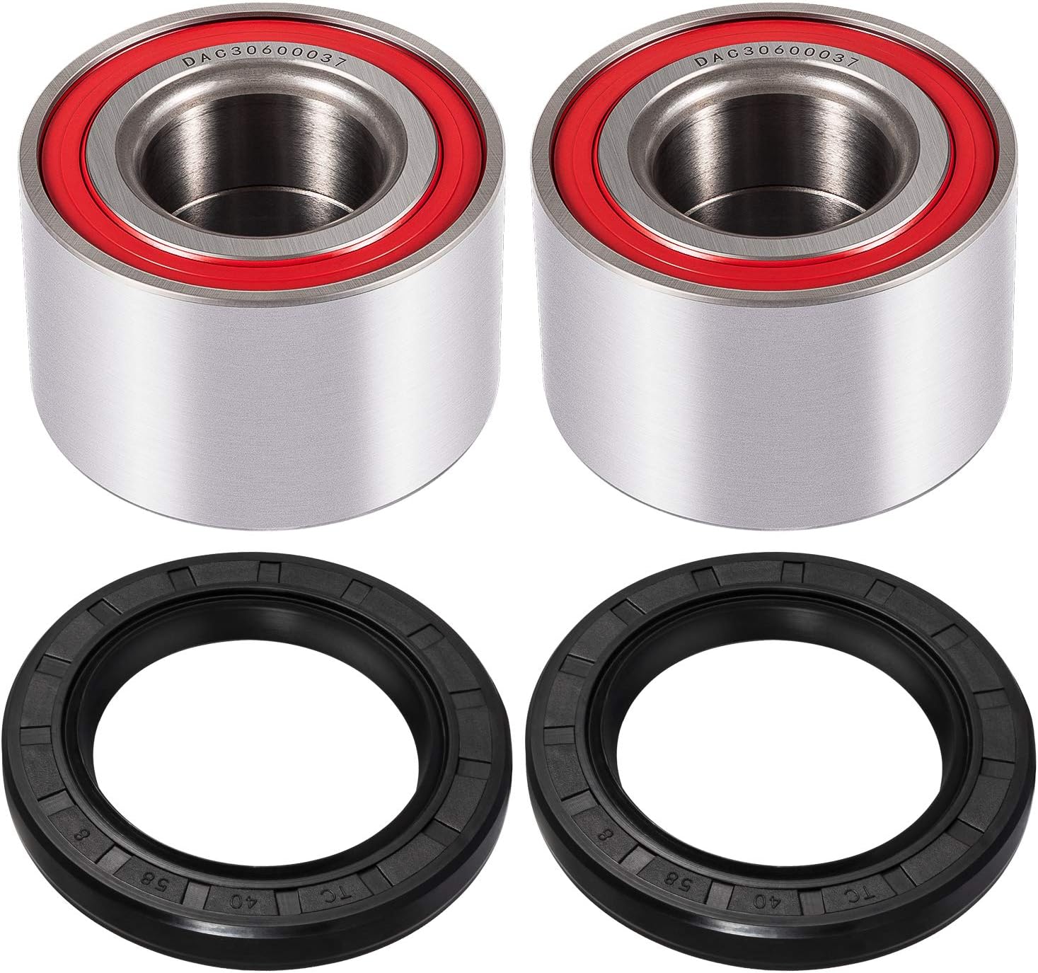 Front Wheel Bearings & Seals Kit for Can-Am Commander/Maverick 800 1000 2013-2017 Replaces OEM # 293350040, 293250246