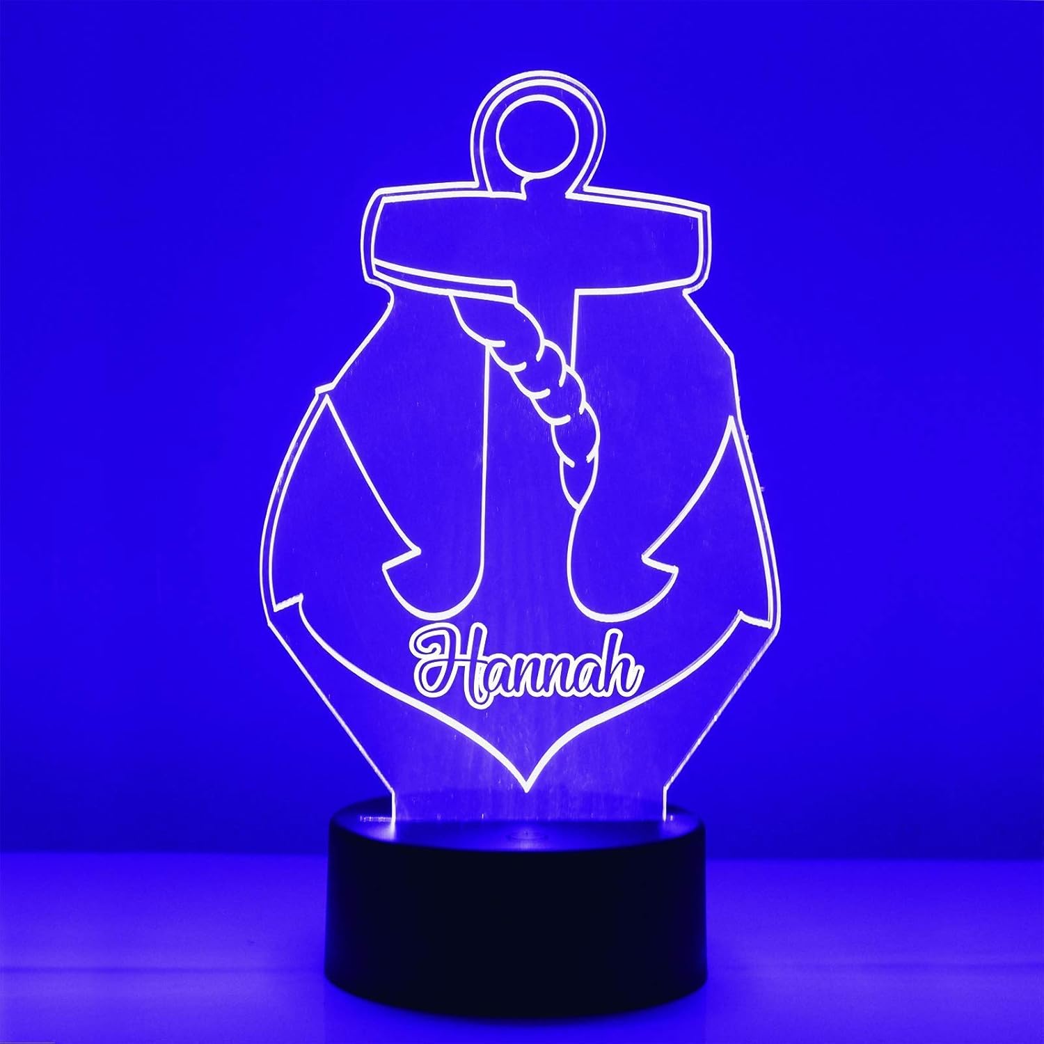 Shark LED Light/Sign - Free Personalization - Remote Control - Lights Up in 16 Colors Pack of 2