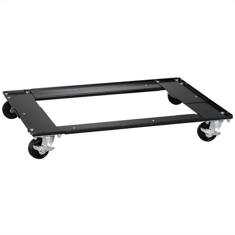 Pemberly Row Commercial Cabinet Dolly in Black - PR-449893