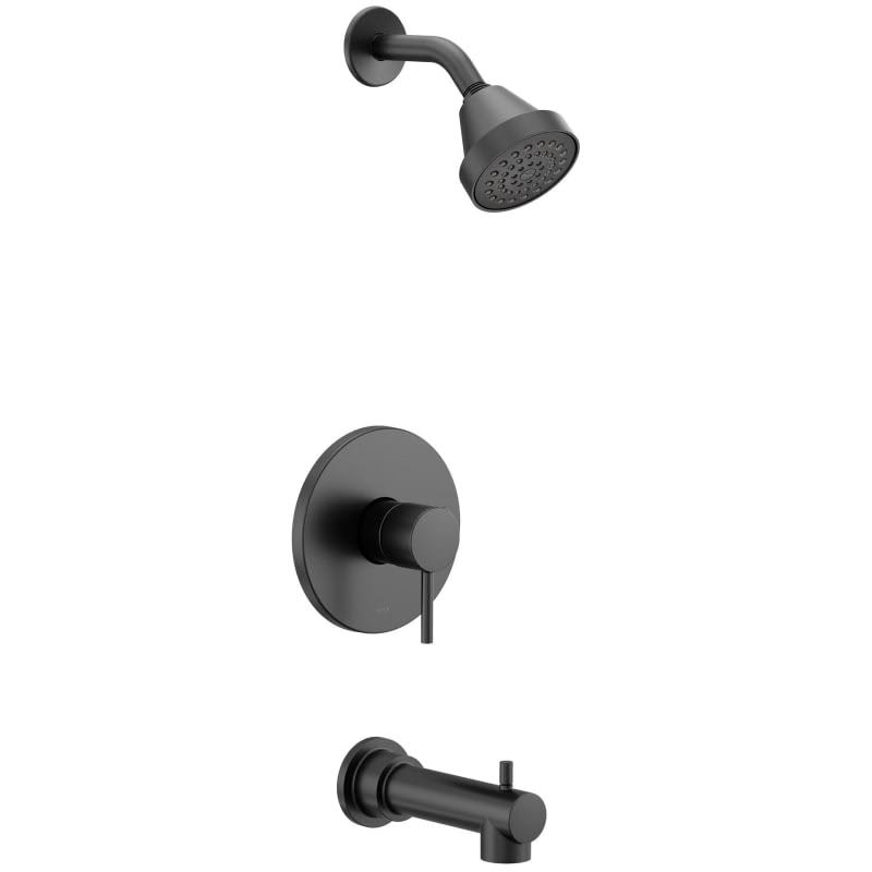 Moen UT2193EP Align Tub and Shower Trim Package with 1.75 GPM Single - Matte Black
