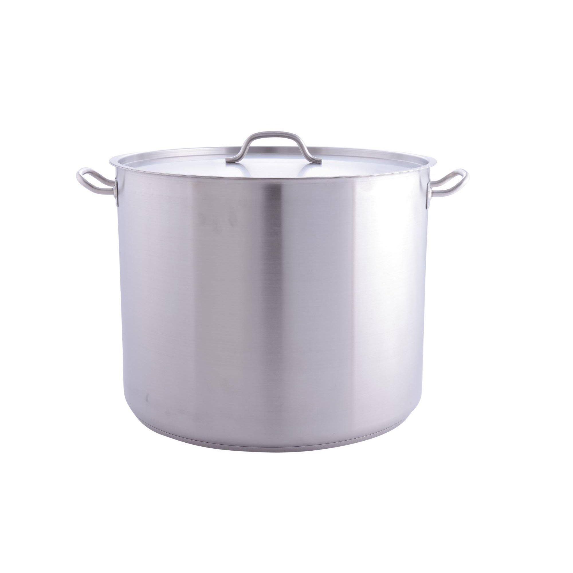 Alegacy 21SSSP100 - 21ct Stainless Steel Stock Pot w/ Cover 100 qt.