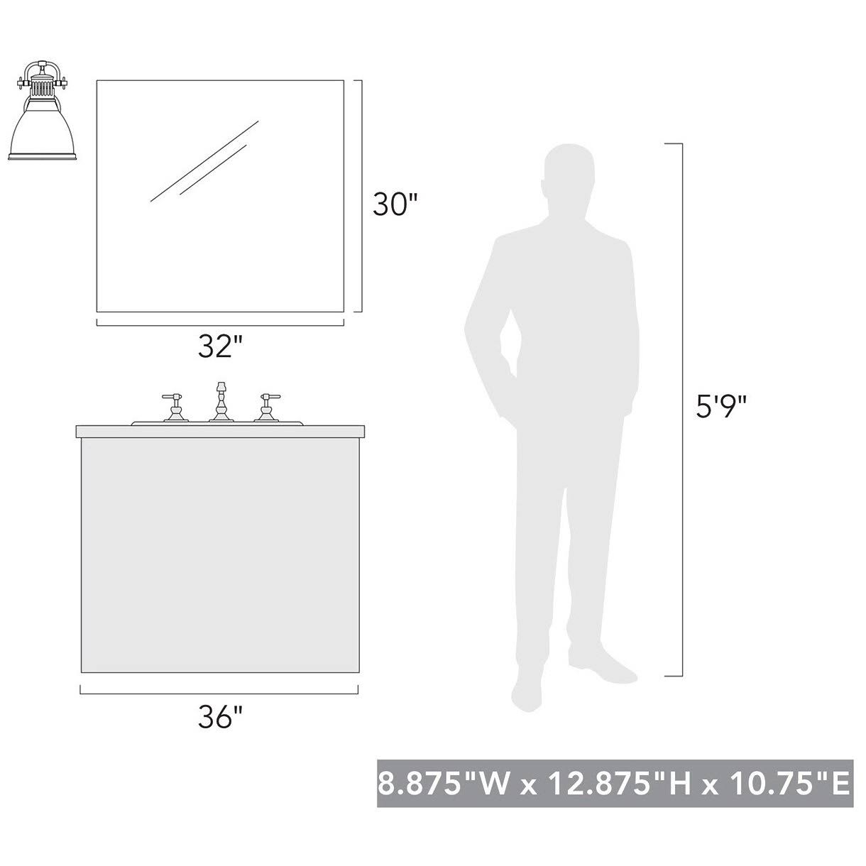 Golden Lighting 3602-1W BLK-RD Duncan 1 Light Wall Sconce with Red Shade Black