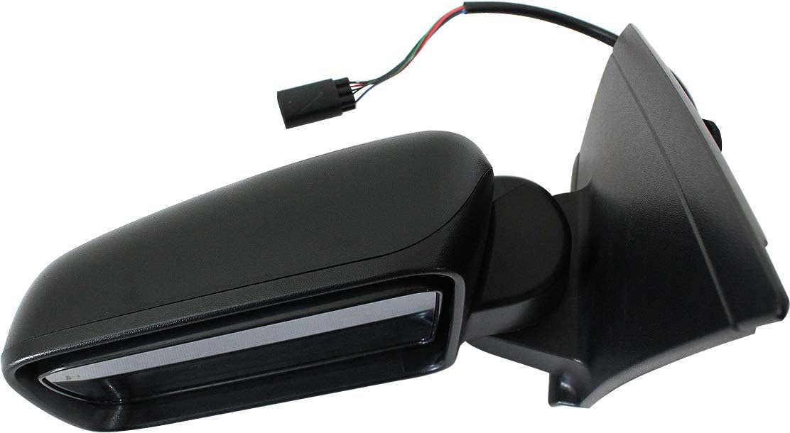 Garage-Pro Mirror Compatible with 2010-2011 Ford Transit Connect Power, Manual Folding, Heated, To 10-4-10, Textured Black, Driver Side