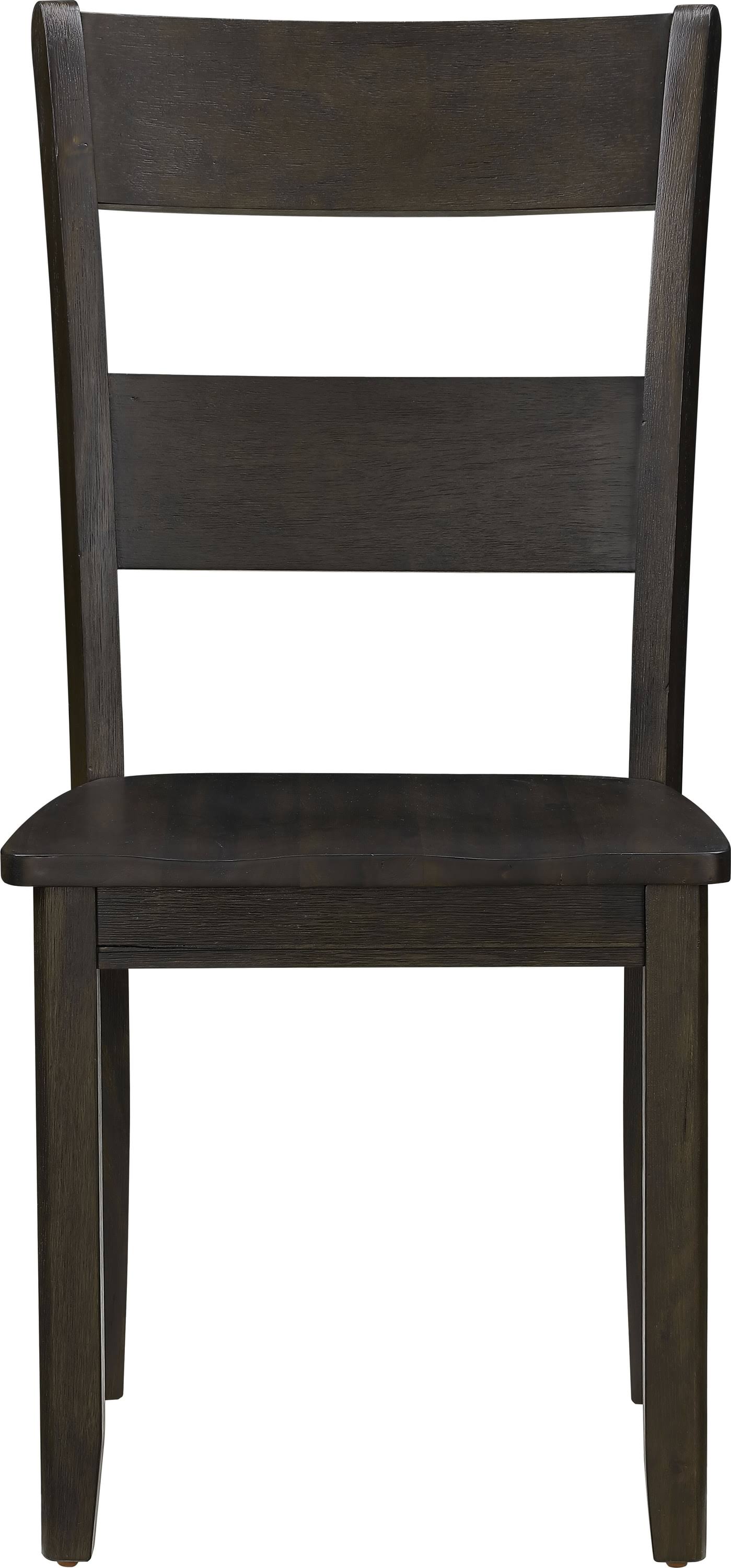 Acme Haddie Side Chair (Set of 2), Distressed Walnut