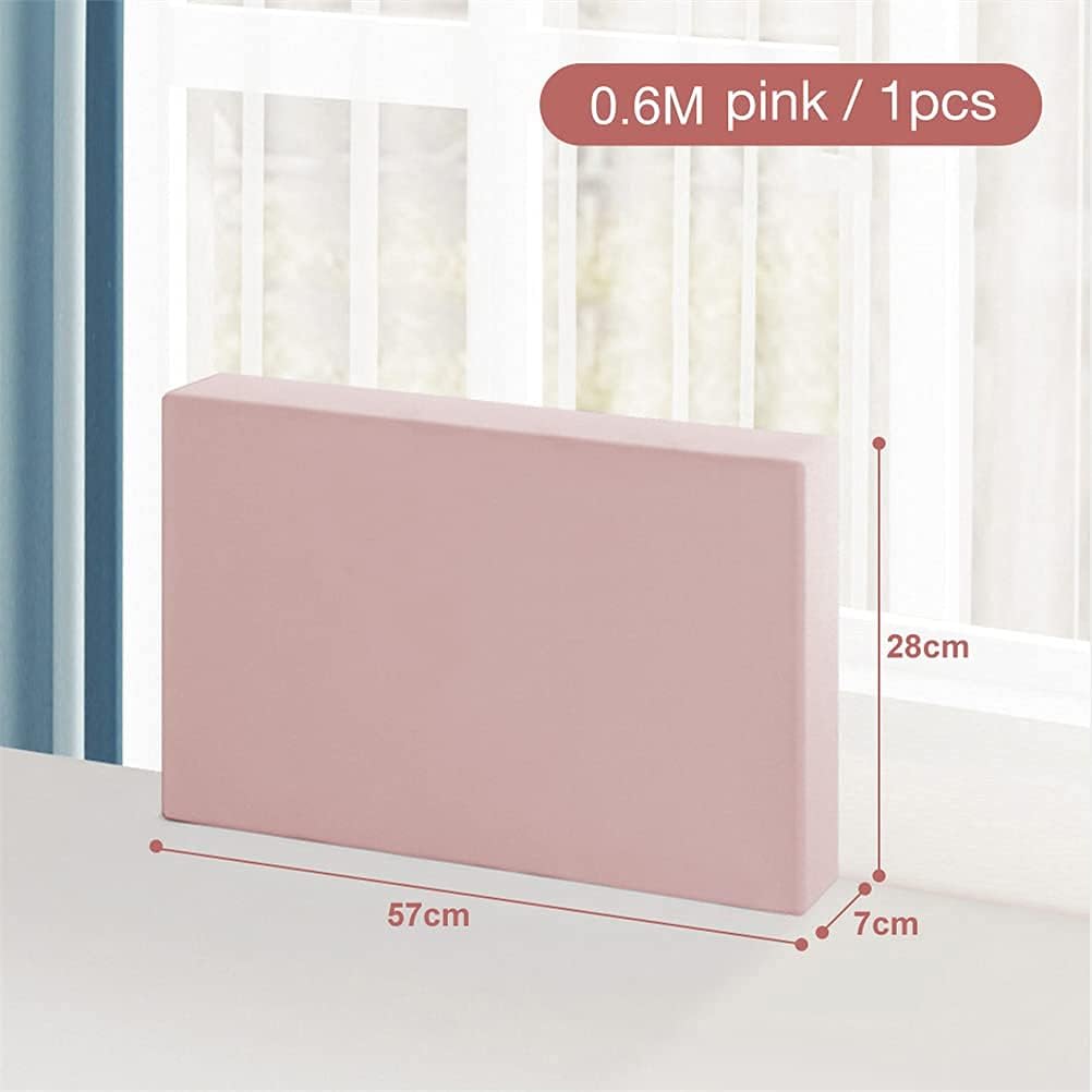 Baby Anti-Fall Side Rail Toddler Bed Guard Rail 60cm/24in Bedside Baffle, Pink, for Cot for Small Children Or Beds for Adults/Easy to Install (1,2m (2x60cm)) Pack of 2
