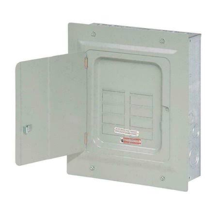 Eaton 125-Amp 6-Space 12-circuit Indoor Main Lug Load Breaker Electrical Panel