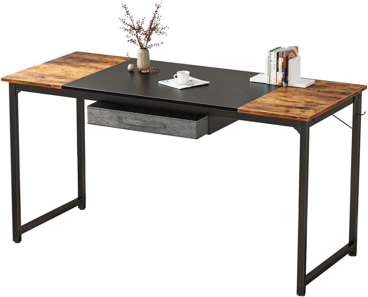 CubiCubi Computer Desk with Drawer 55