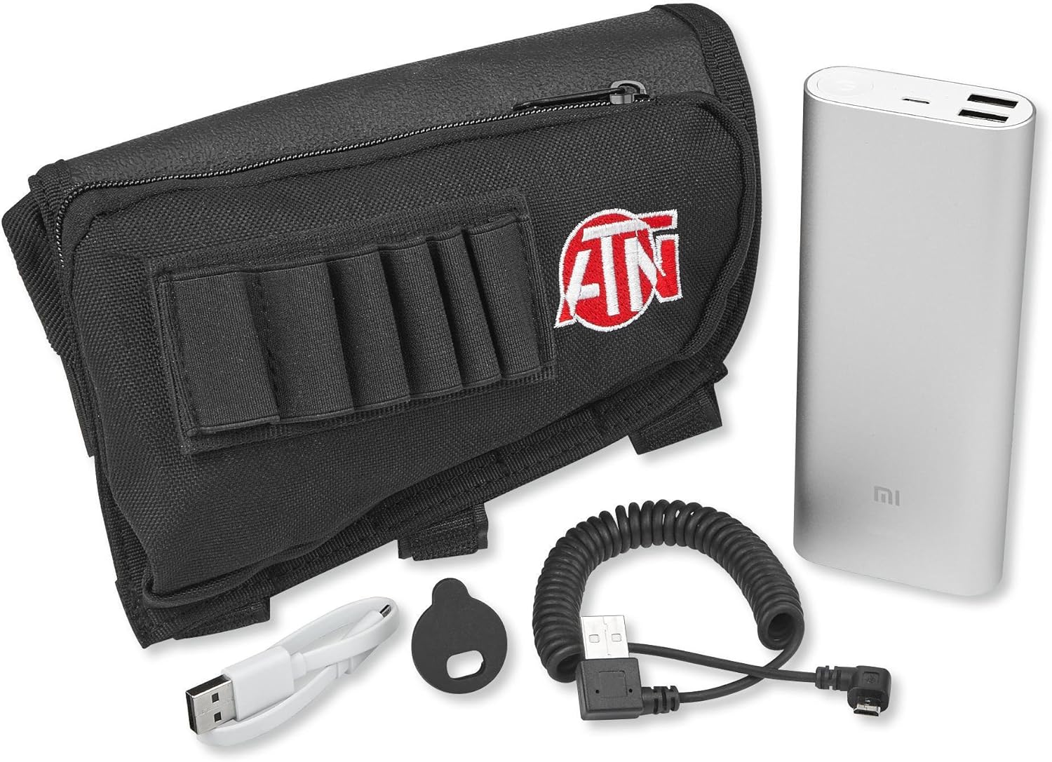 ATN Power Weapon Kit 20,000mAh Battery Pack w/USB Connector, provides up to 22 hrs of continuous use