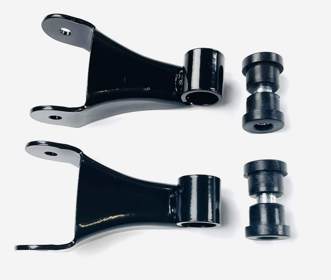 Huskey Parts Company Rear Shackle & Bushing Kit for Club Car Precedent G&E 2004+ 102506201 102506301 102506601