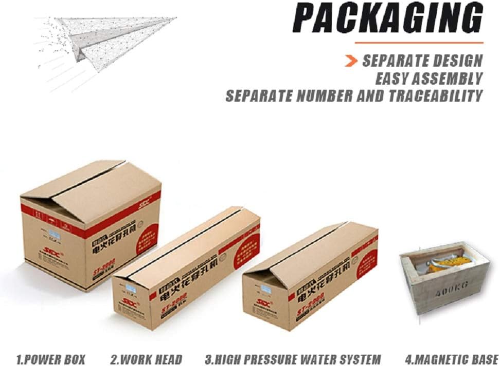 US Stock MB-2000C Split-type EDM Drilling Machine EDM Driller &Phi;0.5-3mm(&Phi;0.02''-0.12'')