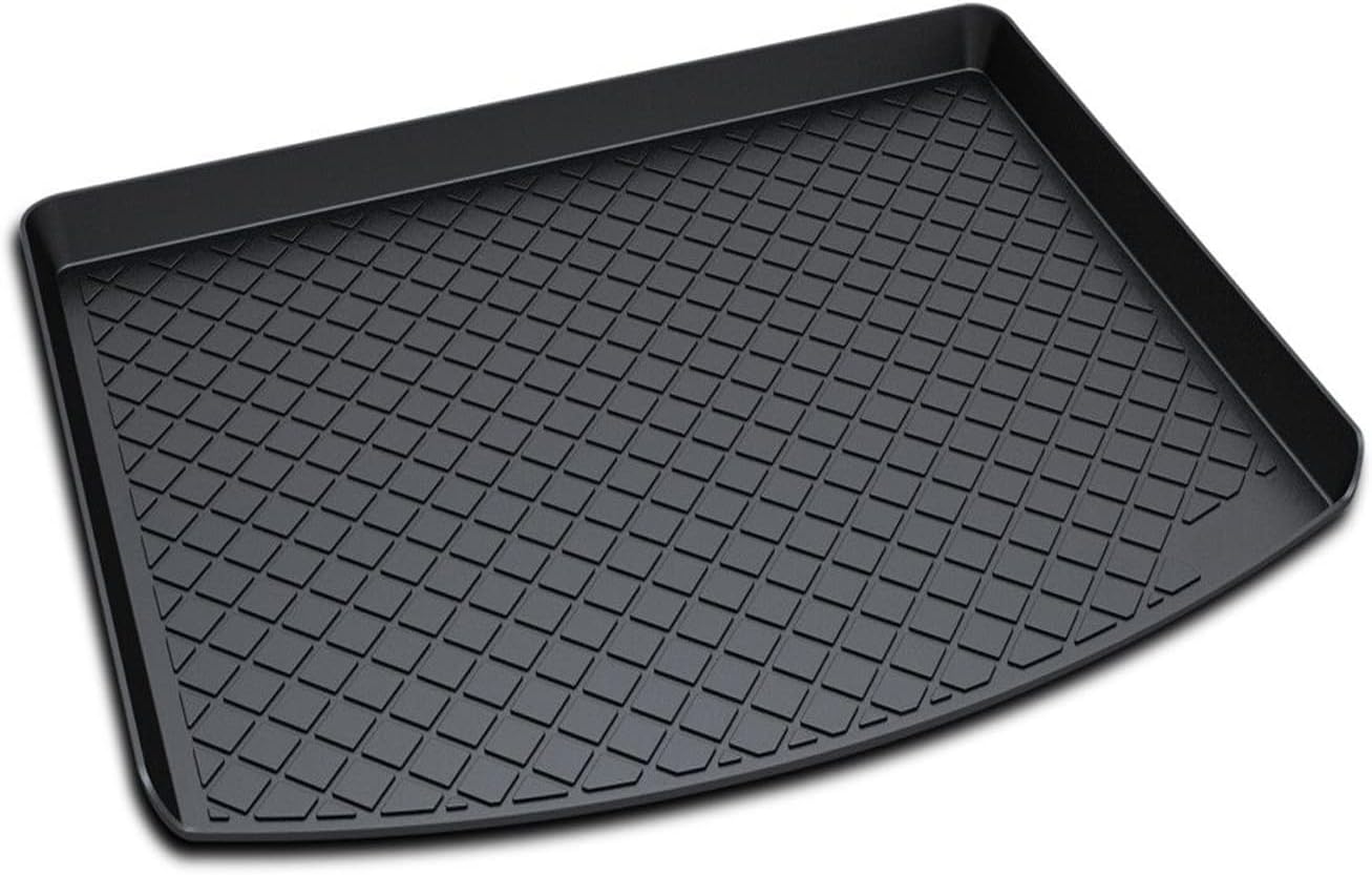Aiqiying Cargo Liners，Black Heavy Duty Rubber Waterproof Rear Cargo Tray Trunk Floor Mat Protector Compatible with 2013 2014 2015 2016 2017 2018 2019 Ford Escape Pack of 2