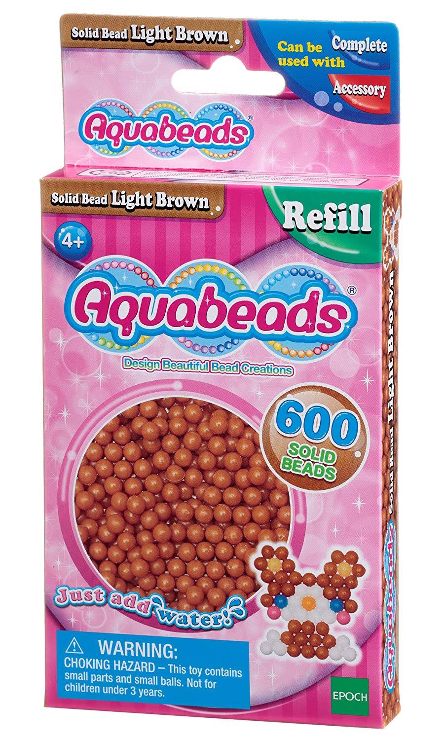 Aquabeads 32608 Solid Bead Pack - Light Brown