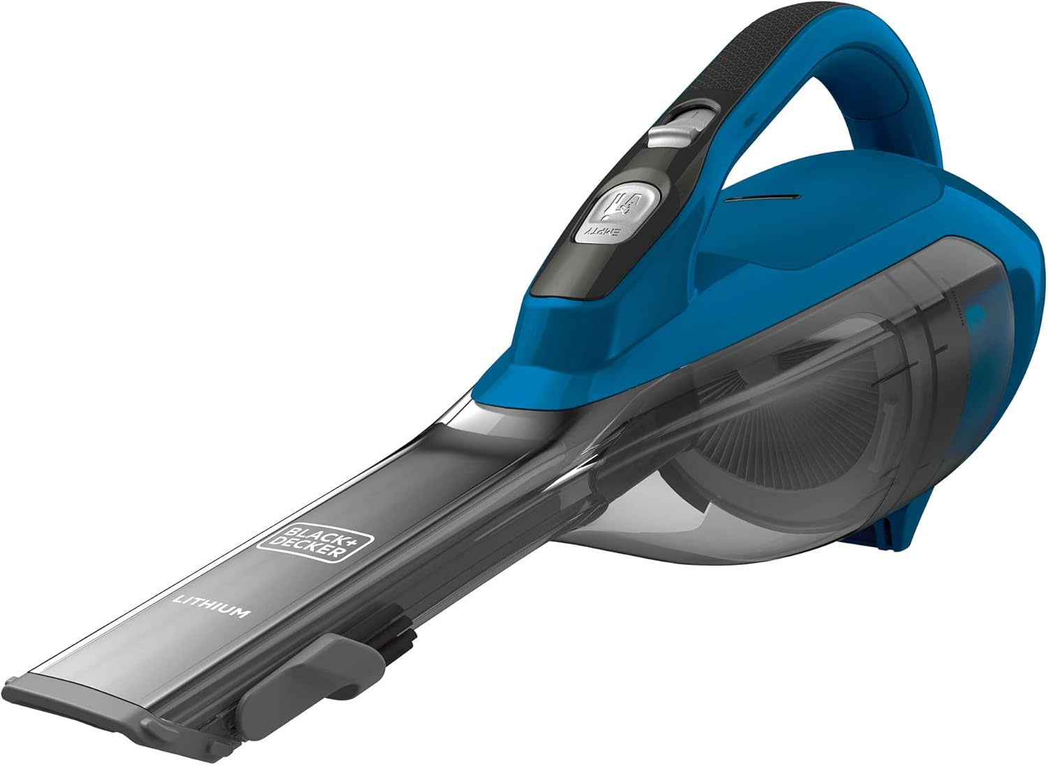 BLACK+DECKER dustbuster AdvancedClean Cordless Handheld Vacuum, Ocean Blue (​​HLVA315J22)