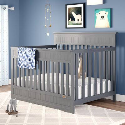 Viv + Rae Roy 5-in-1 Convertible Crib Color: Storm Gray C6AAD45884FB4ECC9473DBAC27C0E946