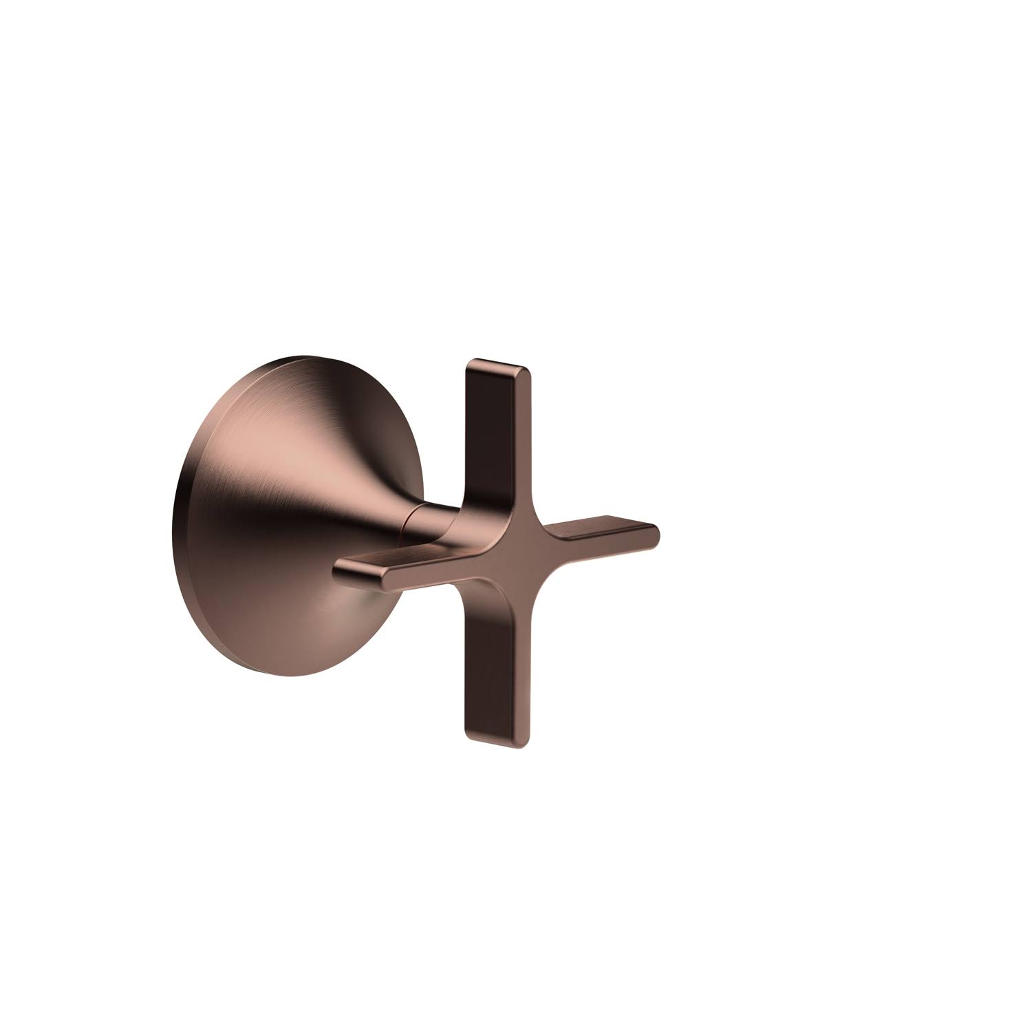 Dornbracht 36310809-16 Vaia Wall Valve Cross Handle - Dark Brass Matte