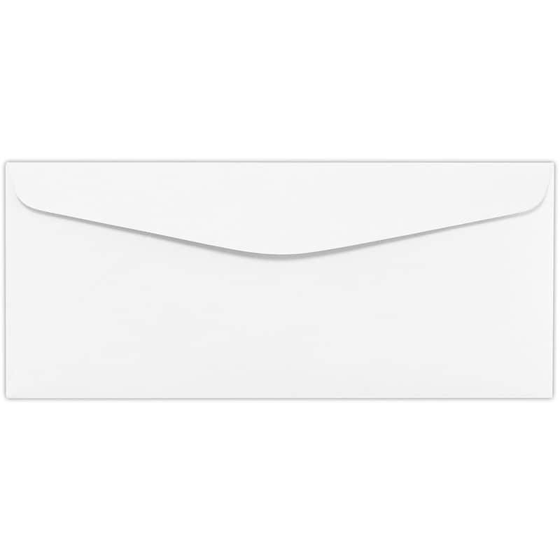Lux #10 Regular Envelopes (4 1/8 x 9 1/2) 1000/Pack, 28lb. White (10R-28W-1000)