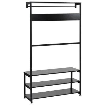 Coat Rack Storage Rack with Hooks Latitude Run