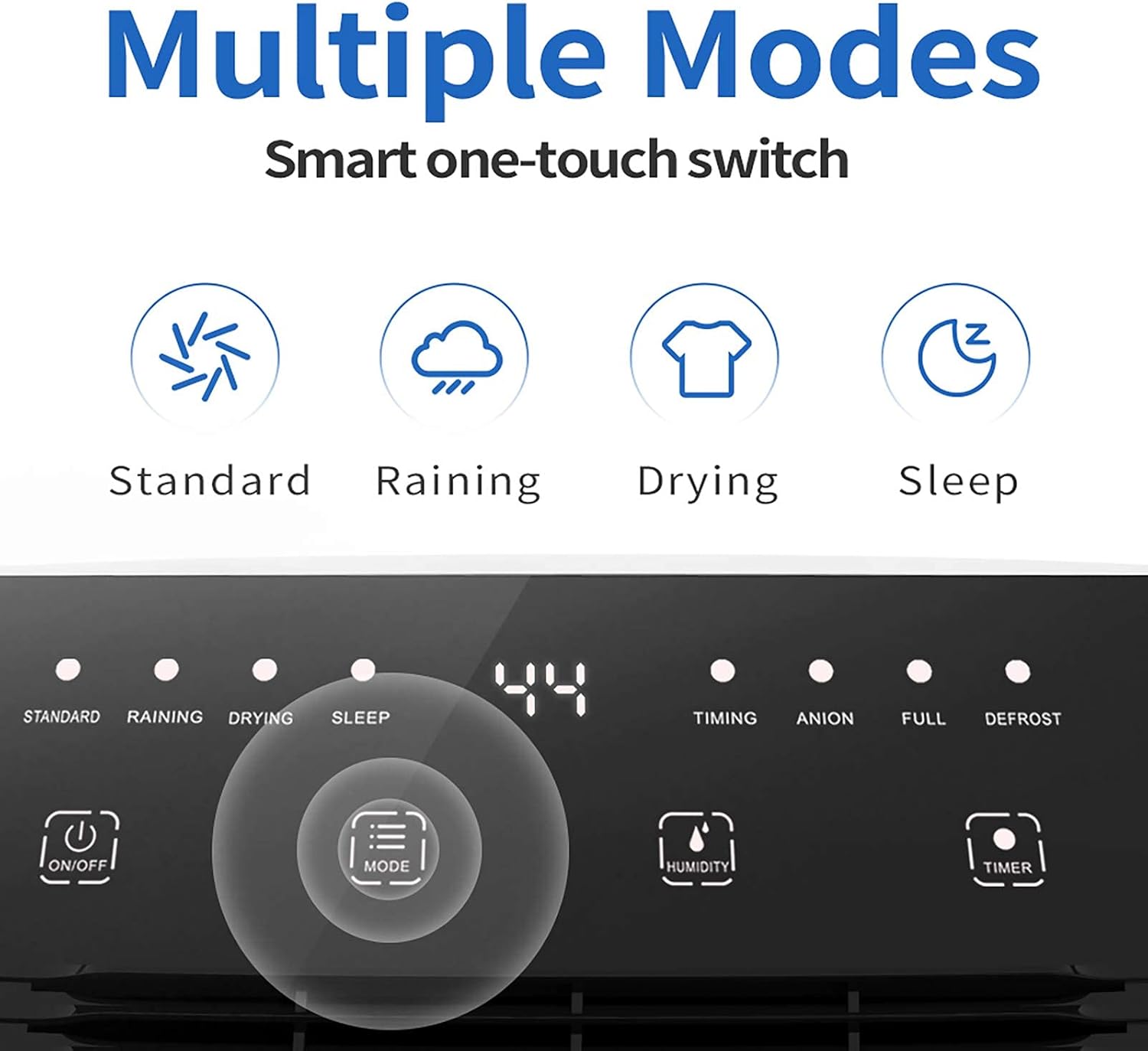 AIRPLUS 70 Pints 4,500 Sq. Ft. Dehumidifier for Medium Spaces and Basements (AP1902)…