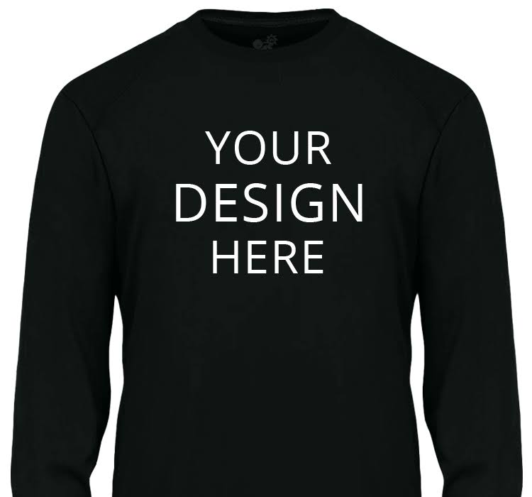 Badger Sport 4004 - Ultimate L/S Tee - Black, S