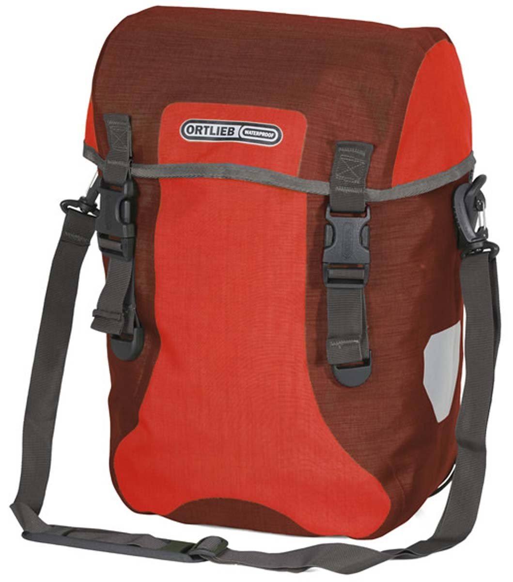 Ortlieb Sport Packer Plus Panniers - Pair Signal Red/Chili