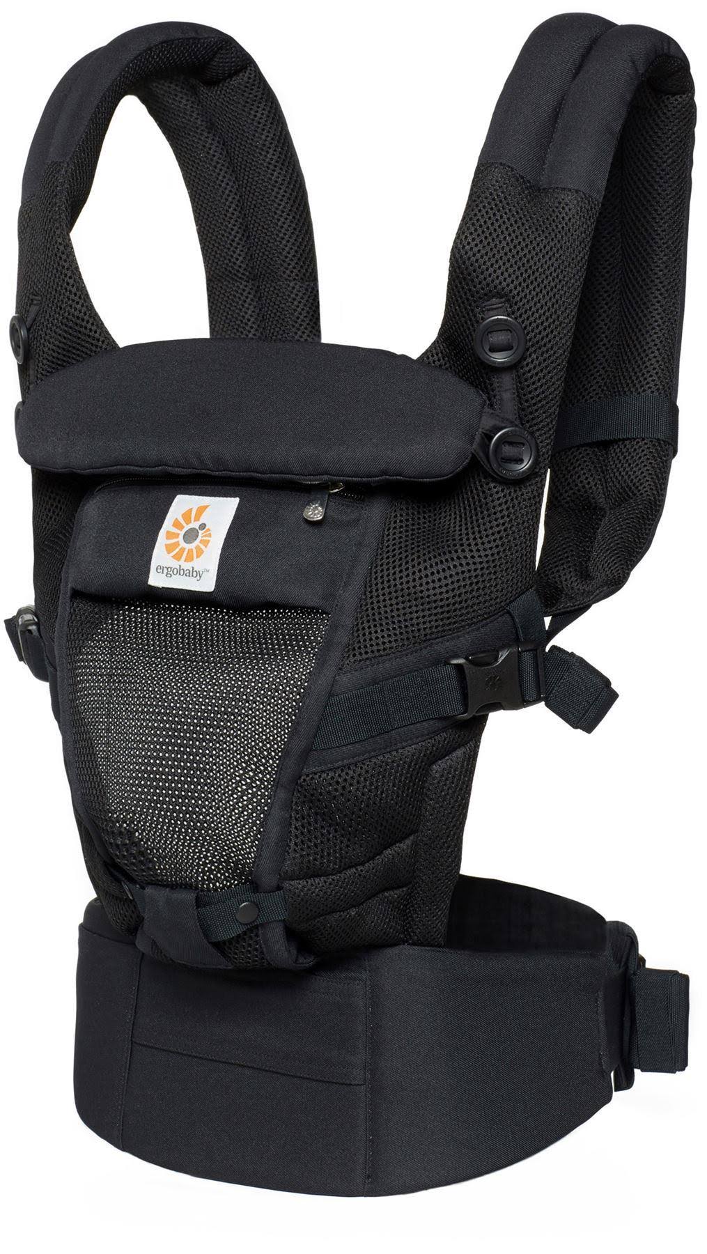 Ergobaby Adapt Baby Carrier Cool Air Mesh, Onyx Black