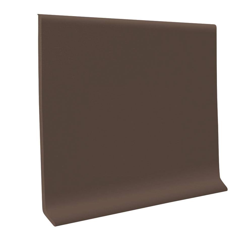 Roppe Cove Base Pinnacle Rubber 4x22X1/8x22X48x22 - Burnt Umber
