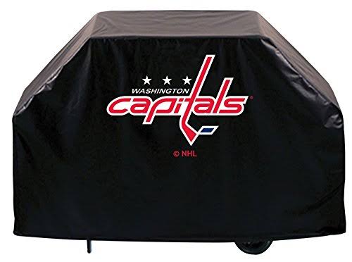 Washington Capitals HBS Black Outdoor Heavy Duty Vinyl BBQ Grill Cover (180cm )