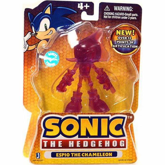 Sonic The Hedgehog Espio The Chameleon Action Figure [Loose]