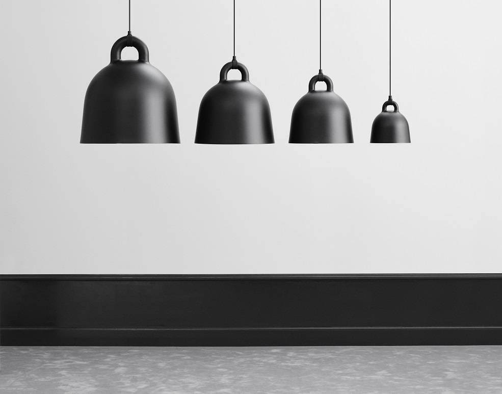 Normann Copenhagen - Bell Lamp - Black - Xs