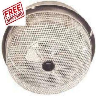 Broan-Nutone Ceiling Heater 1,250-Watt Surface-Mount Fan-Forced Low Profile 157