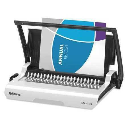 Fellowes FEL5217301 Star 150 Binding Machine,White