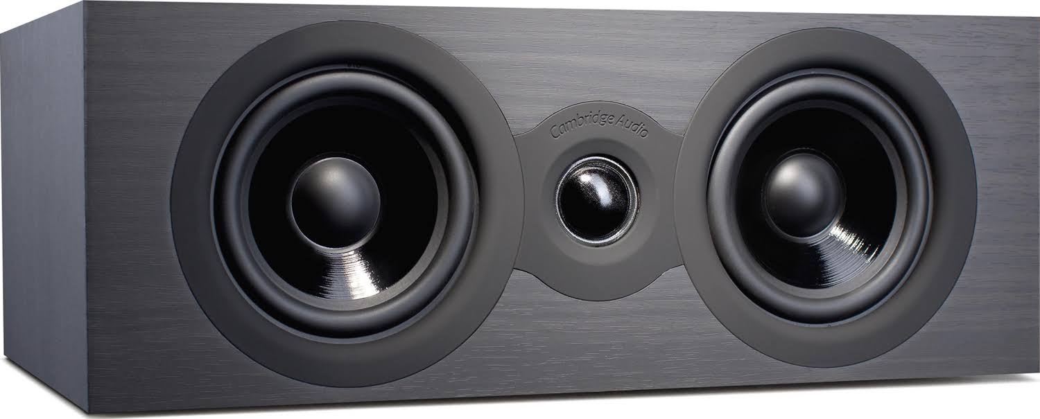 Cambridge Audio SX70 4x22 3-Way Center Channel Speaker Black