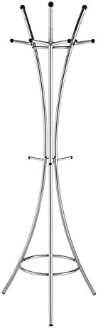BOWERY HILL Modern Coat Rack in Chrome Pack of 2