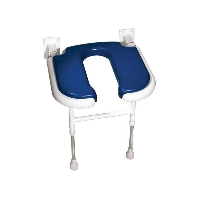 Arc DS4200-GR Deluxe Standard U-Shaped Seat Without Back and Arm, Grey