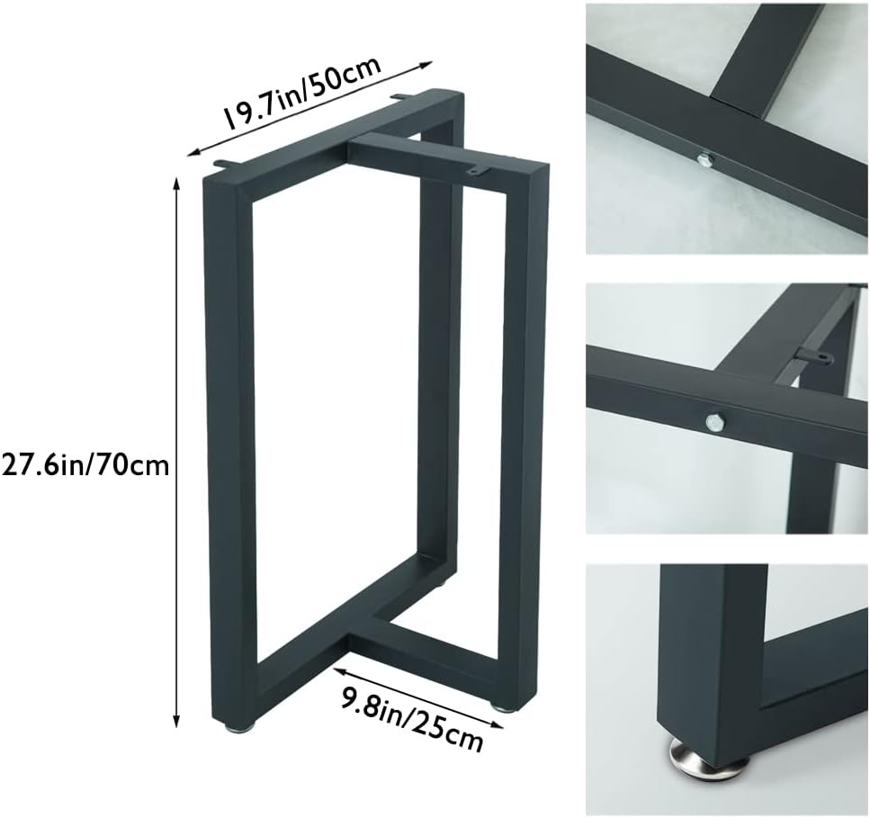 Metal Table Legs Set of 2, 28