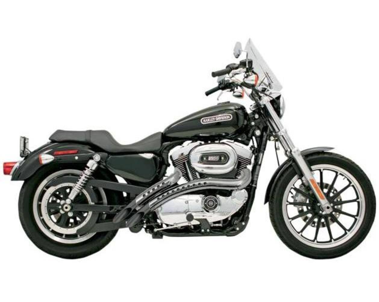 Bassani Black Ceramic Radial Sweeper Exhaust System - XL412