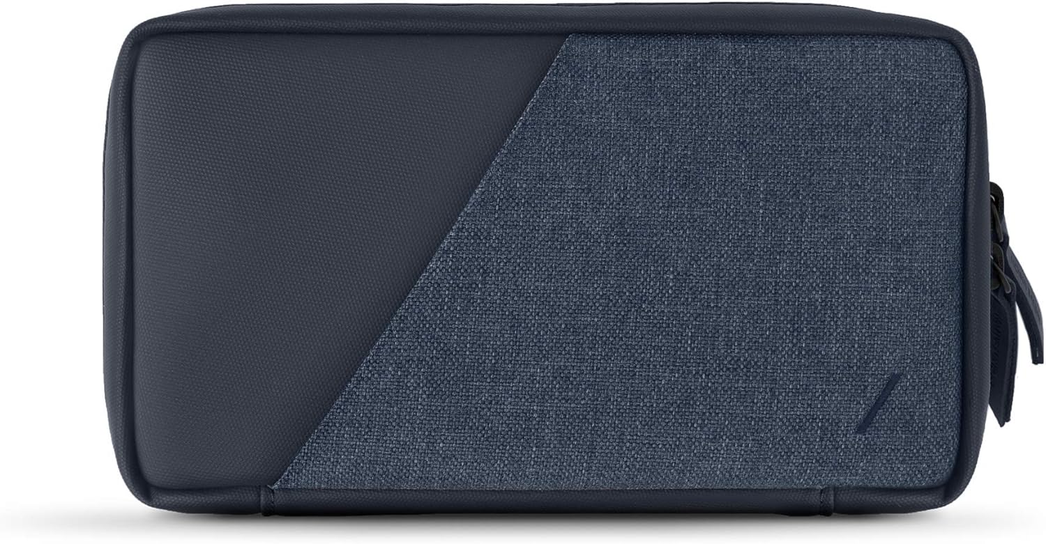 Native Union Stow Organizer &ndash; Premium Travel Tech Kit Crafted with Durable Canvas &ndash; Keep Essentials Organized with Flexible Storage & Quick-Access Pocket for Cables, Chargers, SIM Cards & More (Sage)