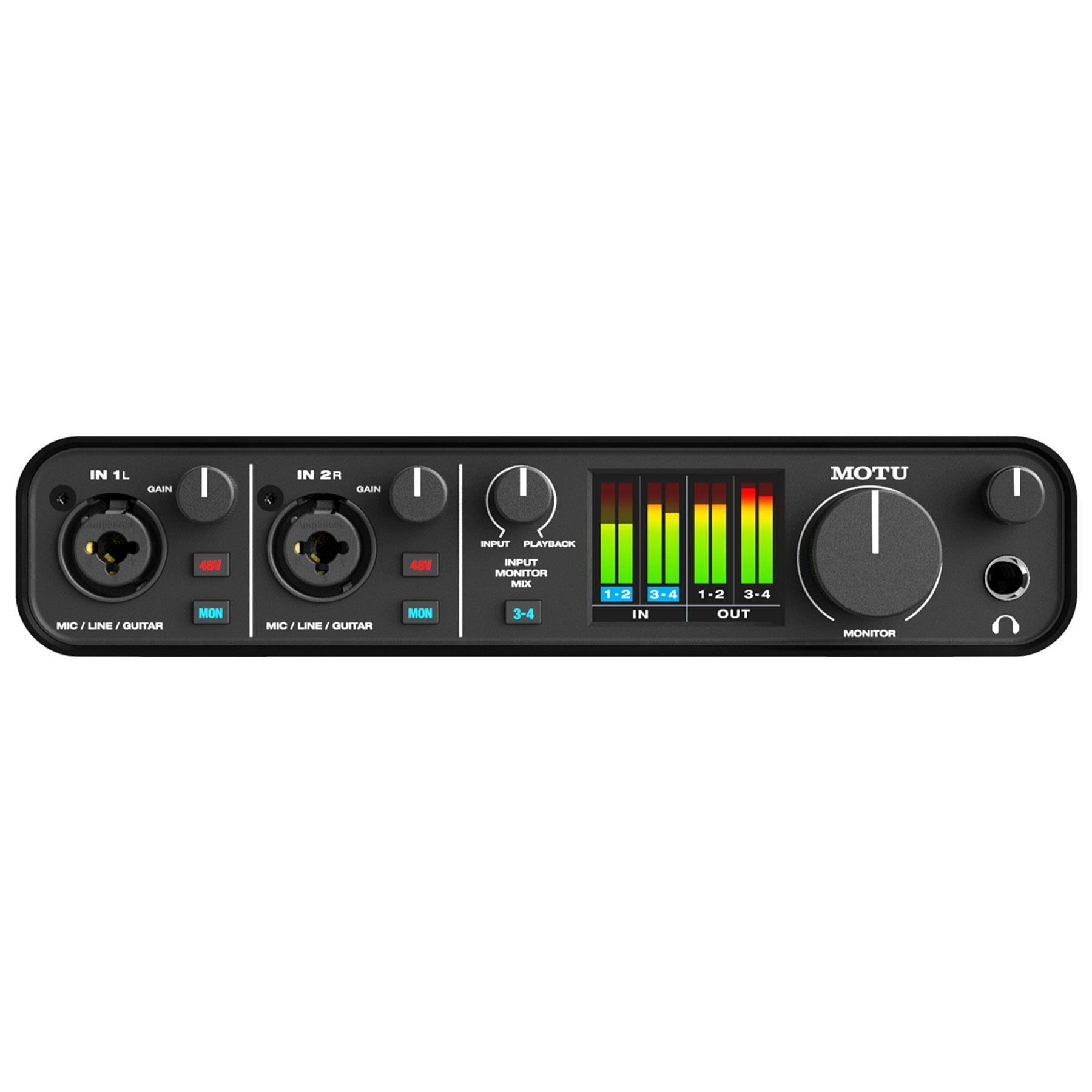 Motu M4 4x4 USB-C Audio Interface