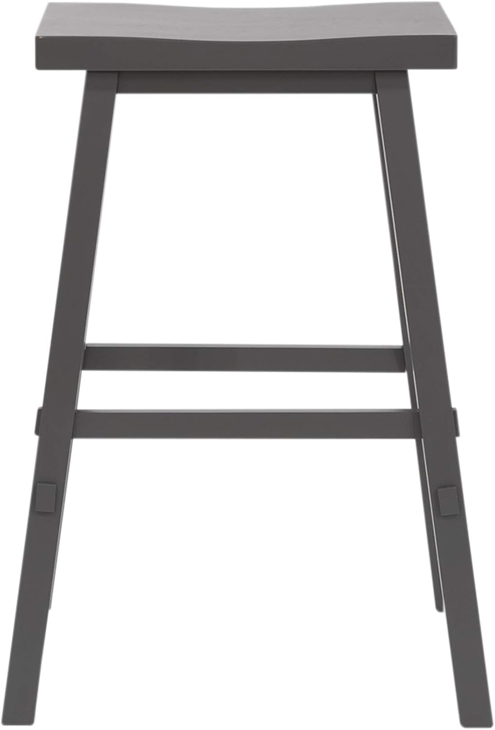 Liberty Furniture INDUSTRIES Creations II 24 Inch Sawhorse Counter Stool- Gray Pack of 2
