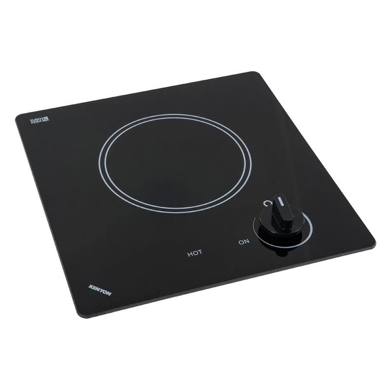 Kenyon B41694 Arctic 2-Burner Cooktop Black with Analog Control - 6 .5