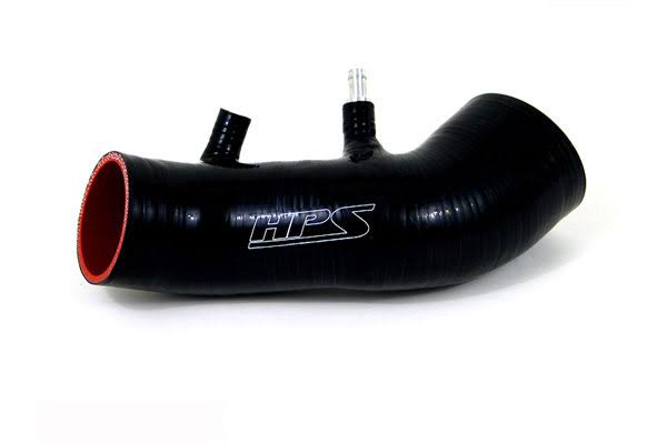 2007 Honda Civic HPS Performance Silicone Air Intake Hoses in Black