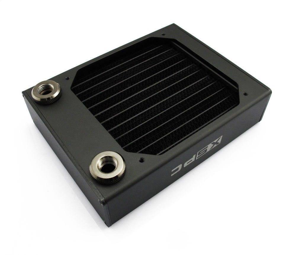 XSPC AX120 Radiator, 120mm x 1, Single Fan, Black