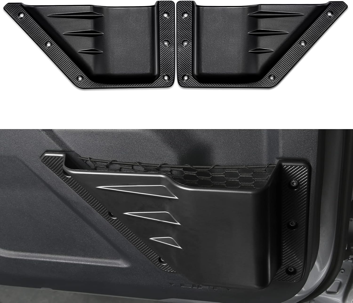 Klutchtech Bronco Accessories 2021 2022 Front Door Storage Pockets Side Door Storage Organizer Box Compatible with Bronco 6th Gen. (2/4 Door) Pack of 2