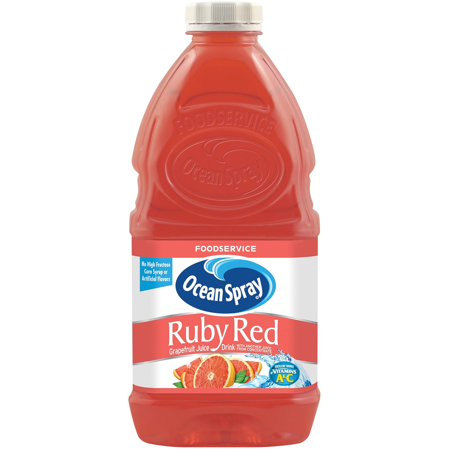 Ocean Spray Ruby Red Grapefruit Drink, 60-Ounce Bottles (Pack of 8) Pack of 2