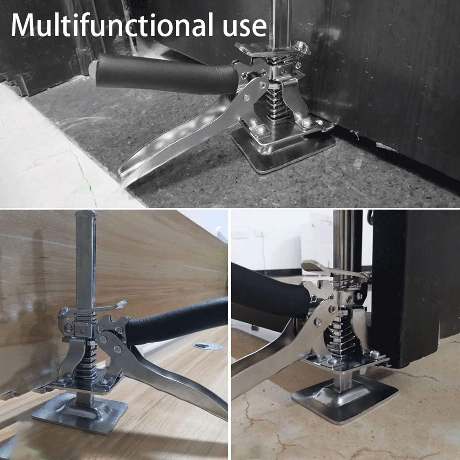 2 Pack Hand Lifting Tool, Labor-saving Arm,Wall Tile Height Adjuster,Door Cabinet Drywall Lifter Jack for Installation of Windows Cabinets Tiles Etc